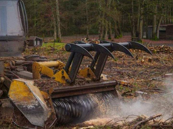 Broyage forestier Maine-et-Loire